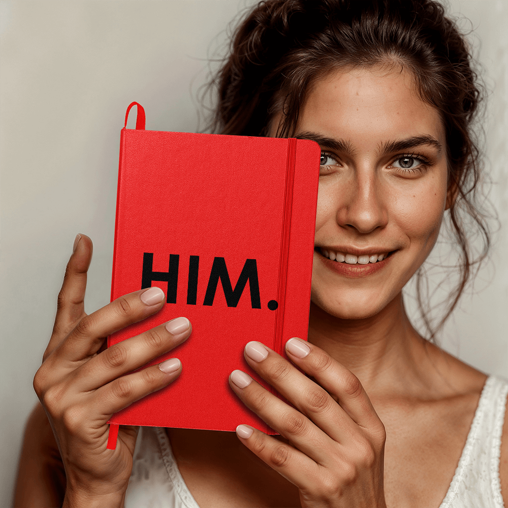 Him. (Black) - Ambassador Bound Journal - Gift for Her - Gift for Him