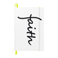 Faith (Black) - Ambassador Bound Journal - Gift for Her - Gift for Him