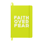 Faith Over Fear (White) - Ambassador Bound Journal - Gift for Her - Gift for Him