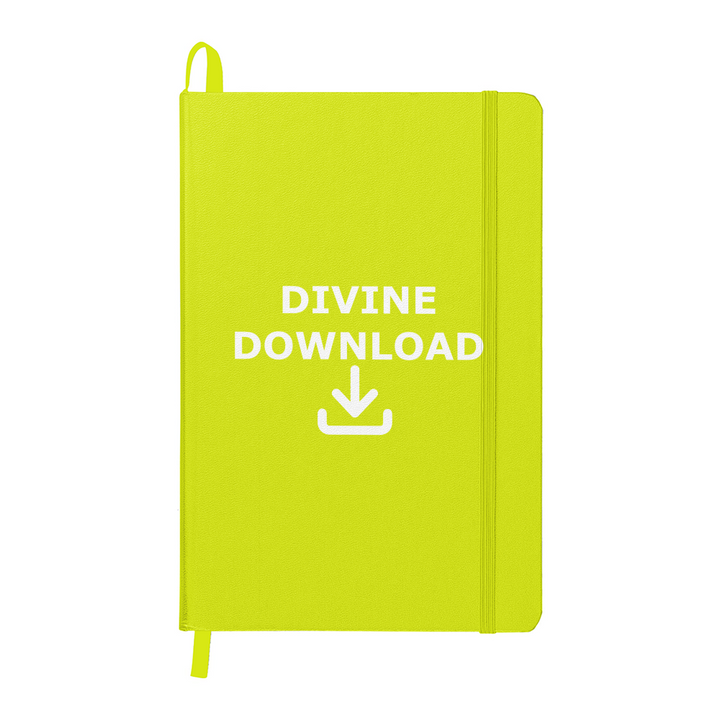 Divine Download (White) Ambassador Bound Journal – Gift for Her - Gift for Him
