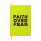 Faith Over Fear (Black) - Ambassador Bound Journal - Gift for Her - Gift for Him