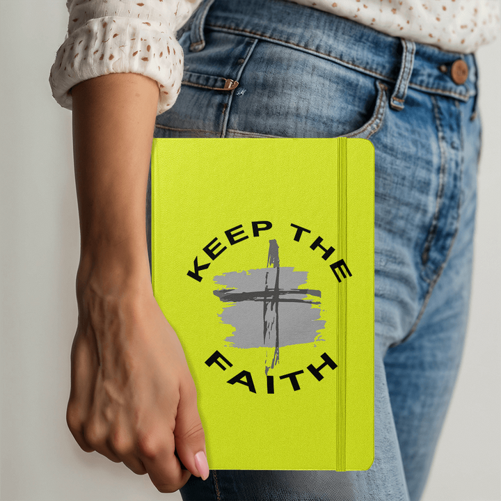 Keep The Faith Bound Journal – Gift for Her - Gift for Him