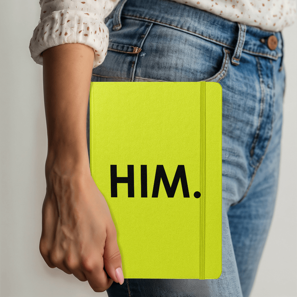 Him. (Black) - Ambassador Bound Journal - Gift for Her - Gift for Him