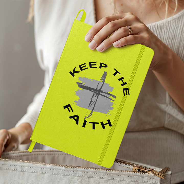 Keep The Faith Bound Journal – Gift for Her - Gift for Him