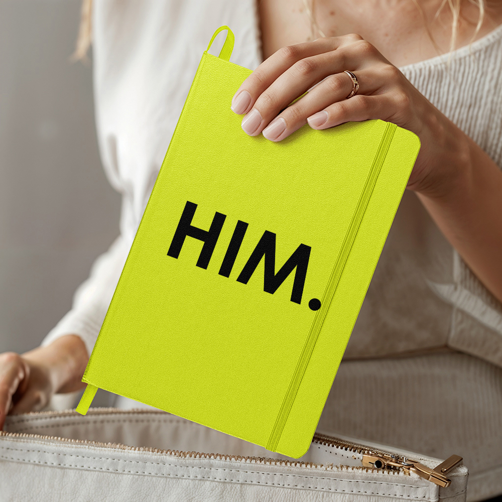 Him. (Black) - Ambassador Bound Journal - Gift for Her - Gift for Him