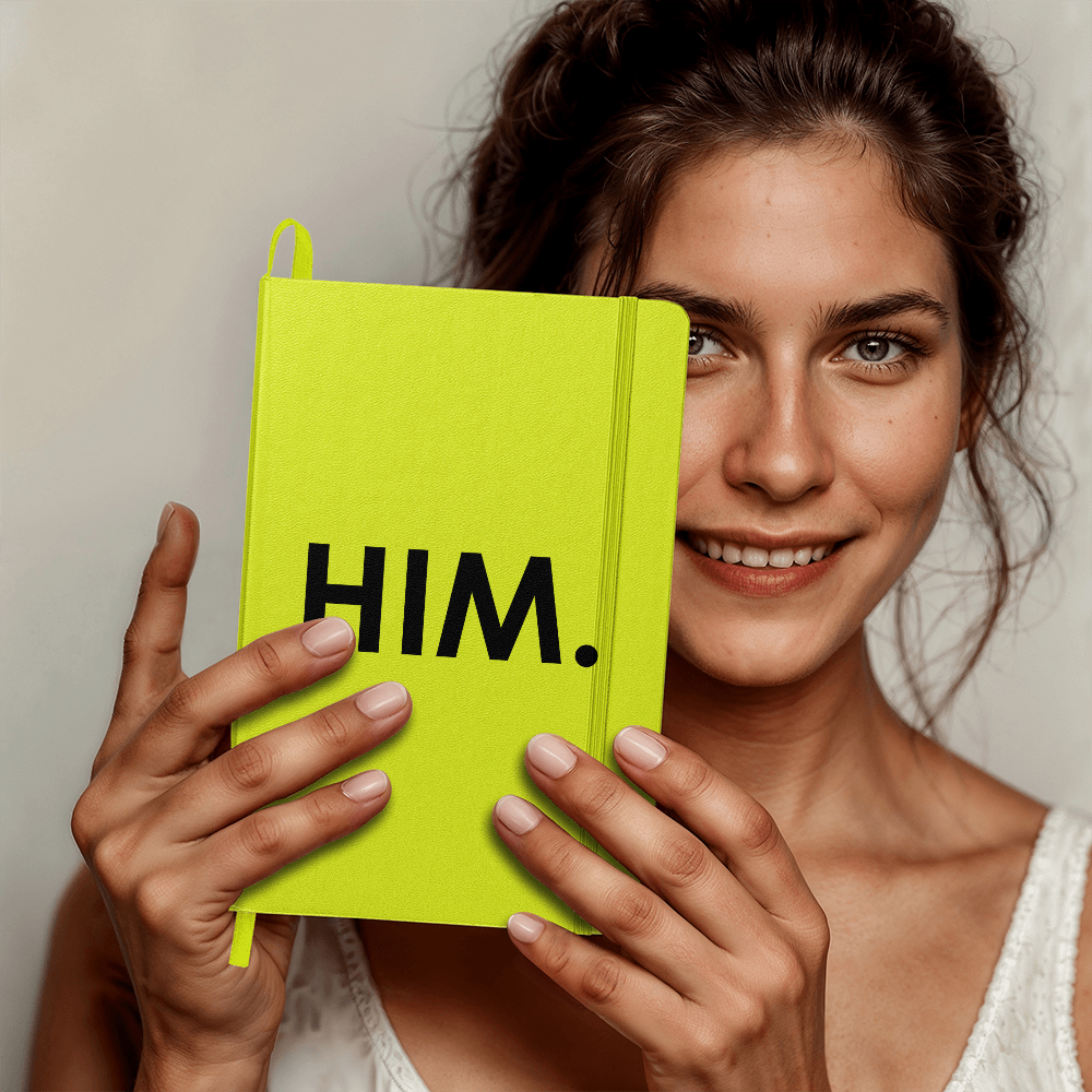 Him. (Black) - Ambassador Bound Journal - Gift for Her - Gift for Him