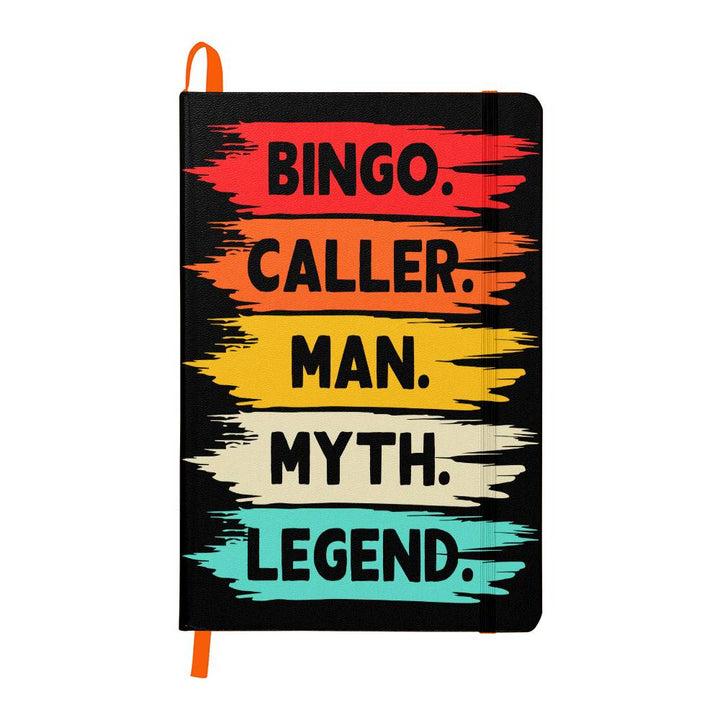 Bingo Caller Man Myth Legend – Ambassador Bound Journal – Gift for Him