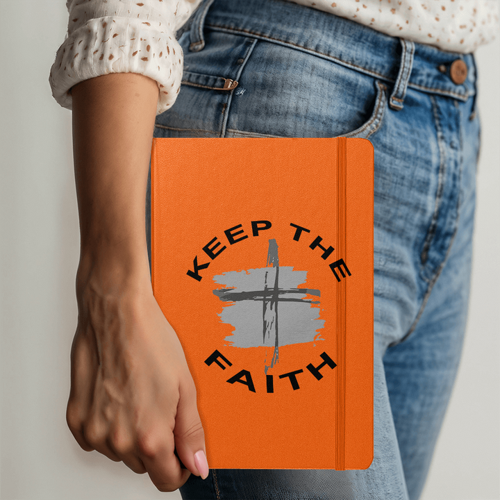 Keep The Faith Bound Journal – Gift for Her - Gift for Him