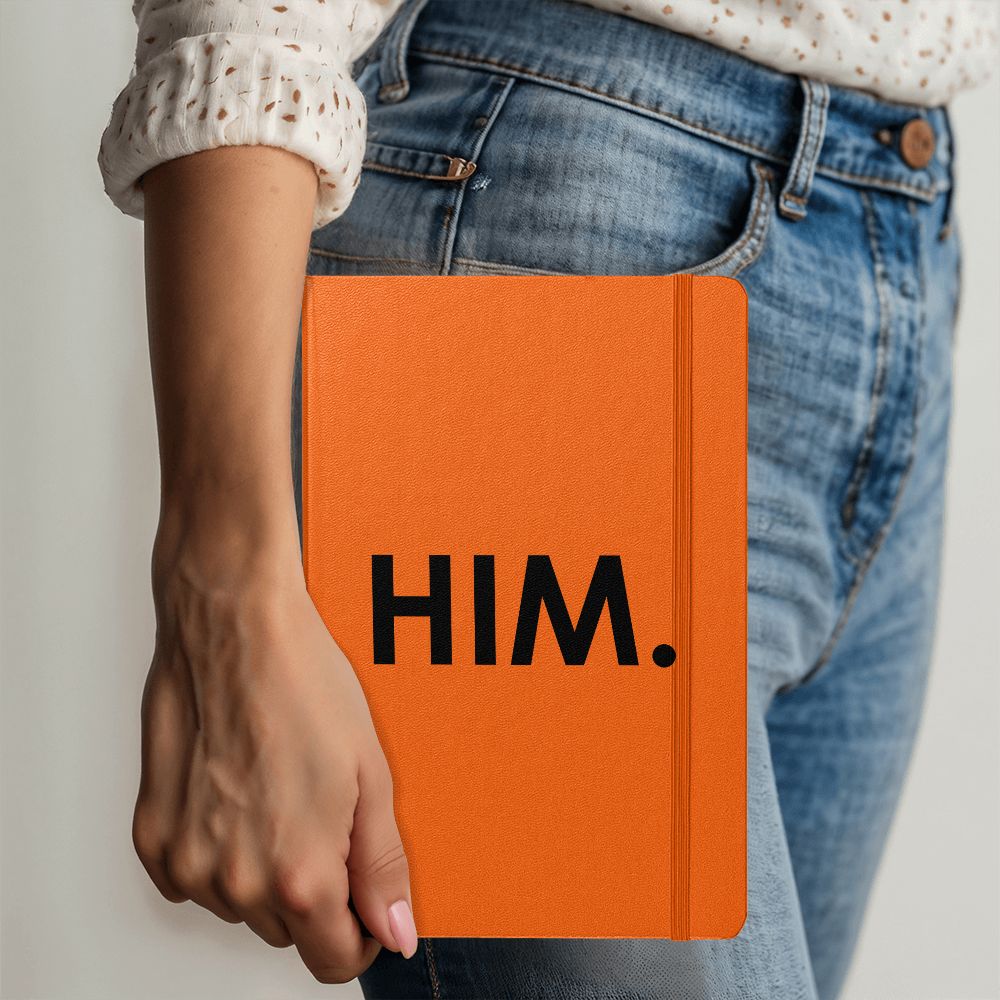 Him. (Black) - Ambassador Bound Journal - Gift for Her - Gift for Him