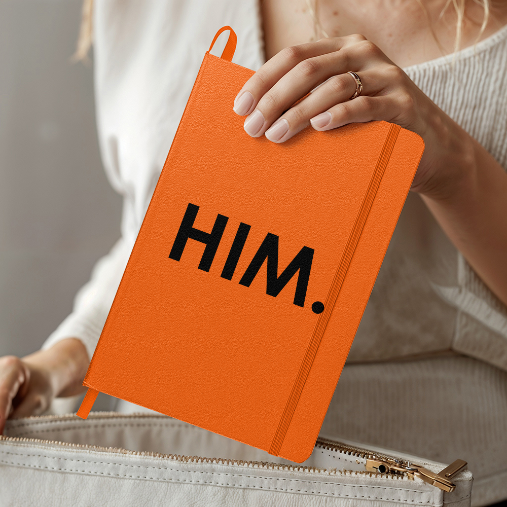 Him. (Black) - Ambassador Bound Journal - Gift for Her - Gift for Him