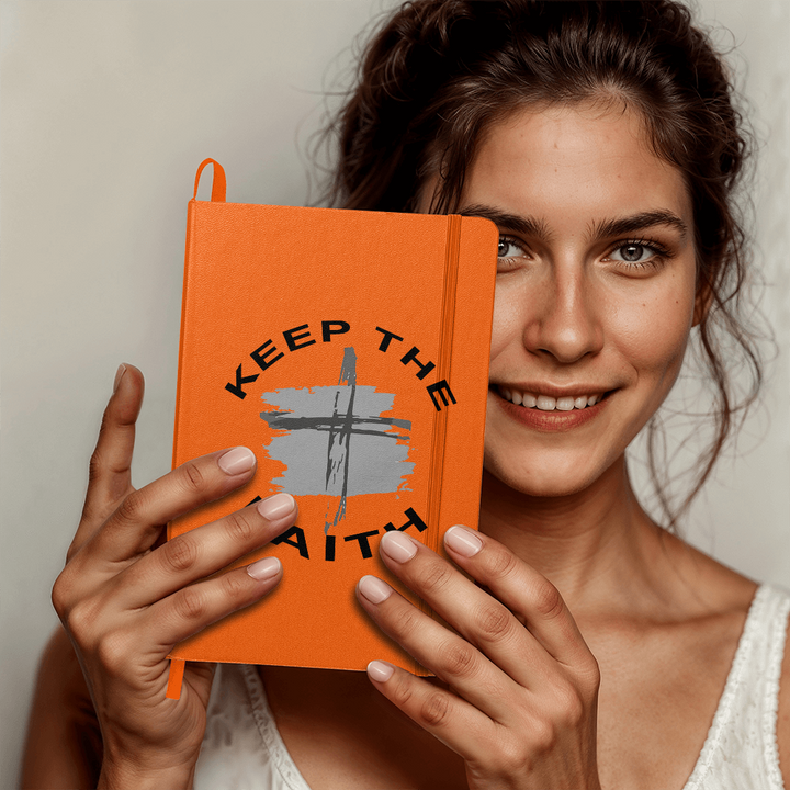 Keep The Faith Bound Journal – Gift for Her - Gift for Him