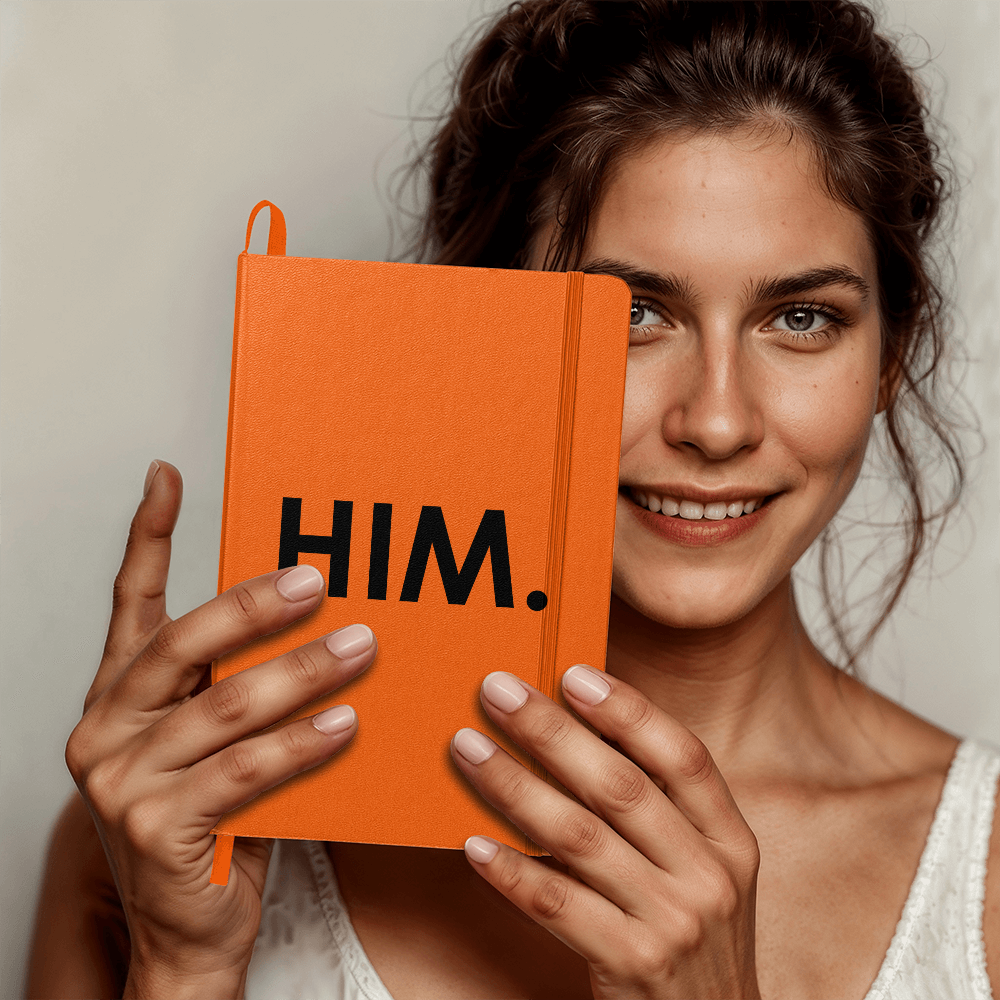 Him. (Black) - Ambassador Bound Journal - Gift for Her - Gift for Him