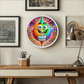 Dab Or Die 02 - Wood Frame 10” Clock - Gift for Her - Gift for Him