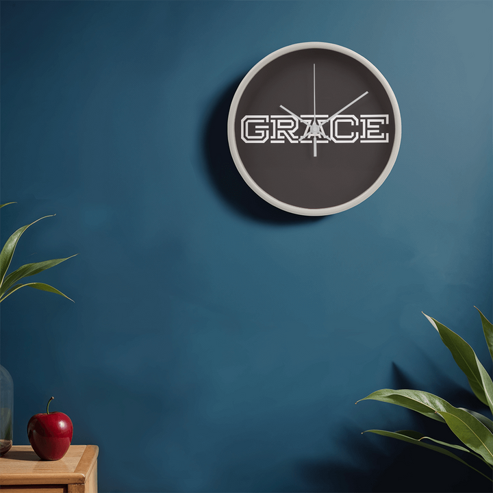 GRACE Wooden Frame 10" Clock – Gift for Her - Gift for Him