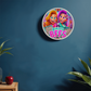 Bingo BFFS 2 - Wood Frame 10” Clock - Gift for Her