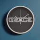 GRACE - Wooden Frame 10" Clock - Gift for Her - Gift for Him