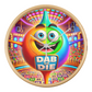 Dab Or Die 02 - Wood Frame 10” Clock - Gift for Her - Gift for Him