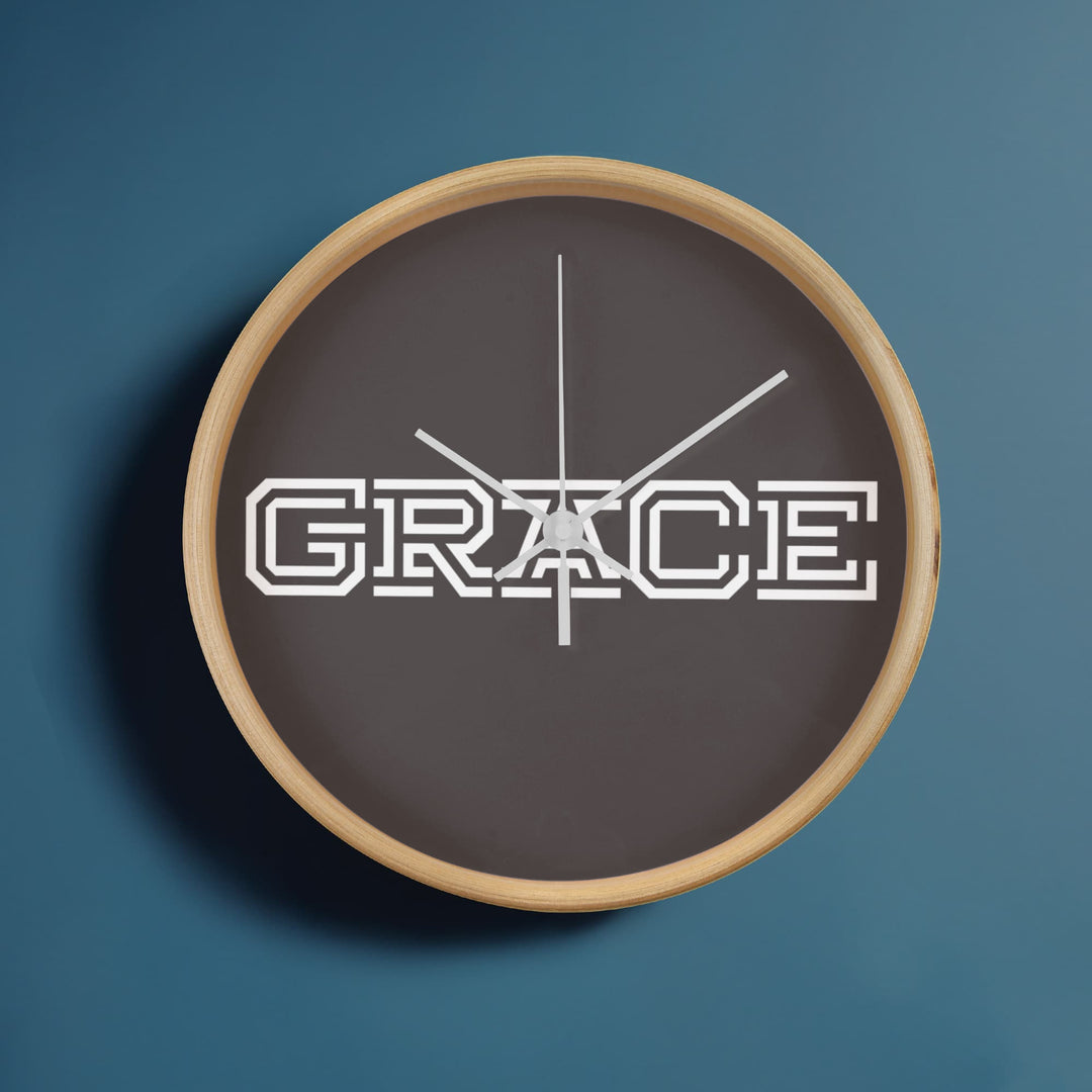 GRACE Wooden Frame 10" Clock – Gift for Her - Gift for Him