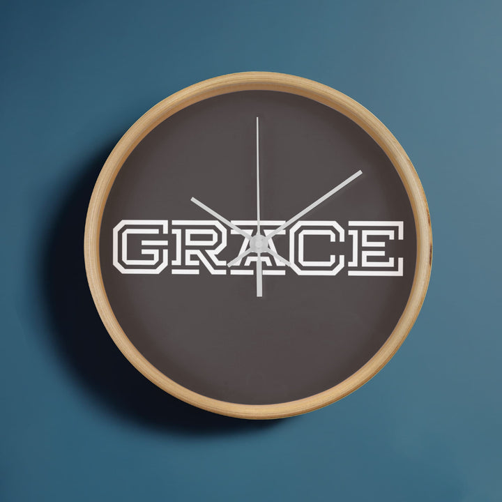 GRACE Wooden Frame 10" Clock – Gift for Her - Gift for Him