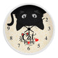 Cat Mom - Wooden Frame 10" Clock - Gift for Mom