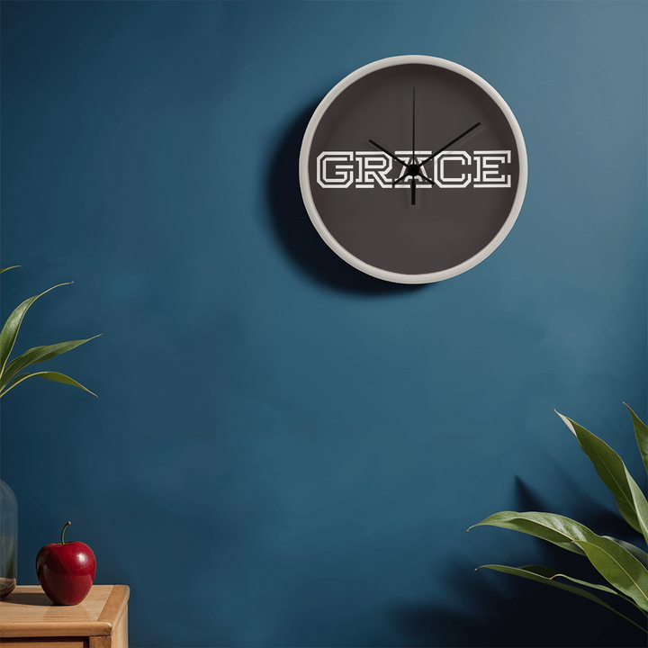 GRACE Wooden Frame 10" Clock – Gift for Her - Gift for Him