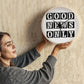 Good News Only (Black) - Wooden Frame 10" Clock - Gift for Her - Gift for Him