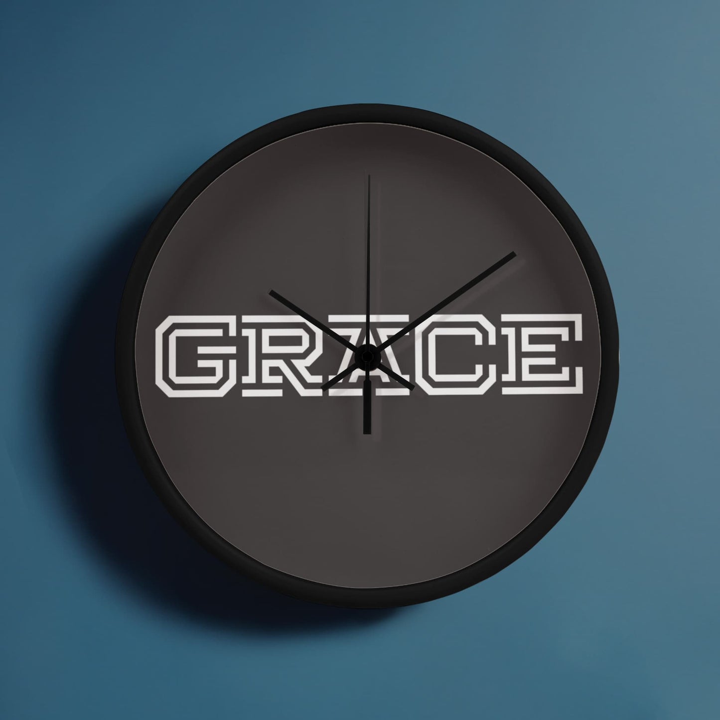 GRACE - Wooden Frame 10" Clock - Gift for Her - Gift for Him