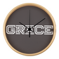 GRACE - Wooden Frame 10" Clock - Gift for Her - Gift for Him