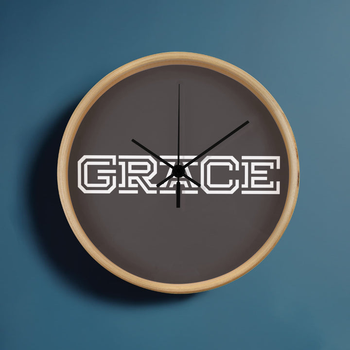 GRACE Wooden Frame 10" Clock – Gift for Her - Gift for Him