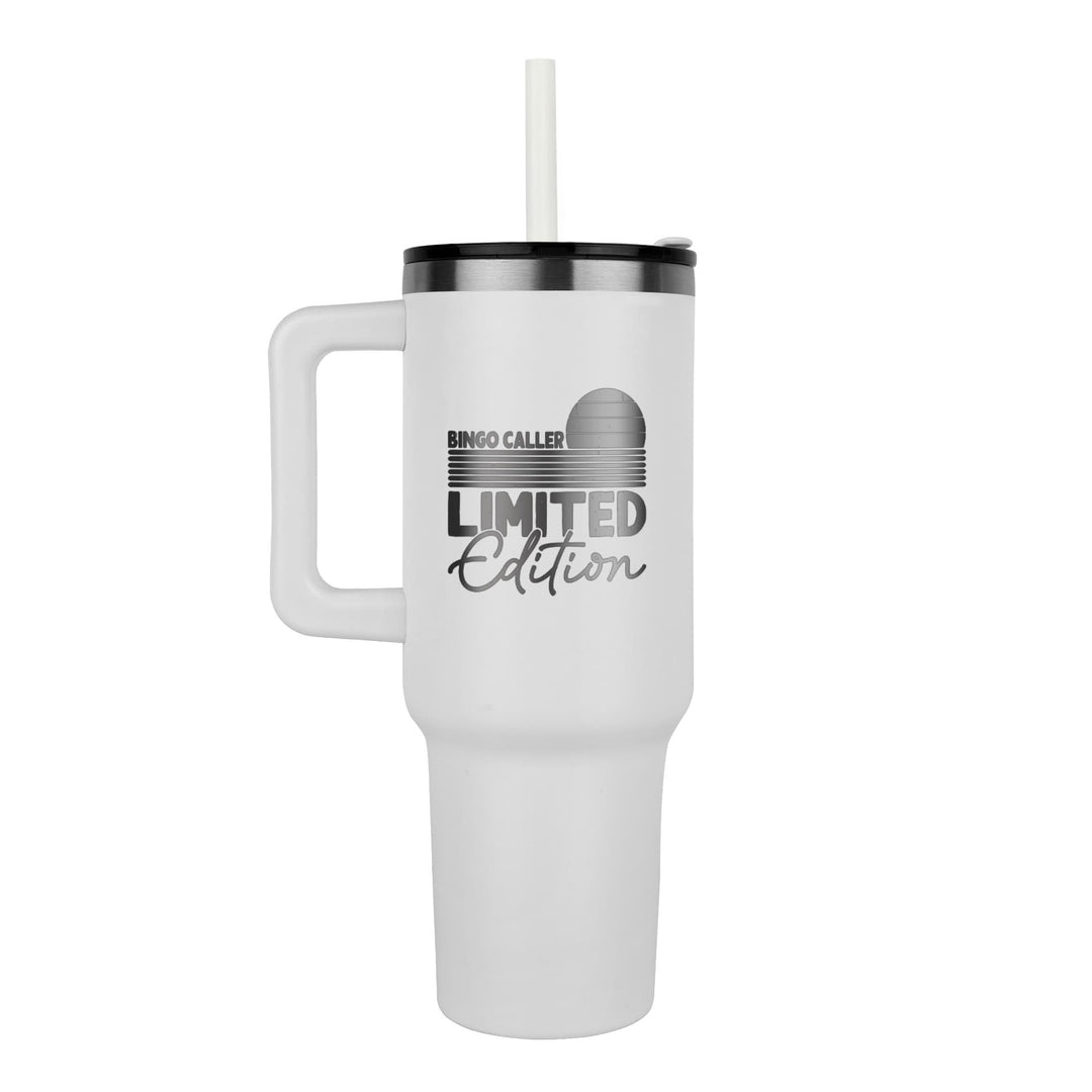 Bingo Caller Limited Edition 40oz Tumbler – Gift for Her - Gift for Him