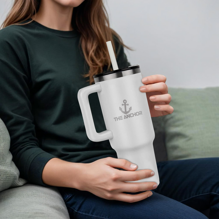 The Anchor 40oz Tumbler – Gift for Her - Gift for Him