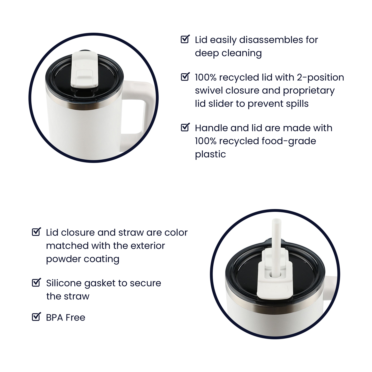 No Cap, Just Cross - White Ceramic Mug 11oz. & 15oz. - Gift for Her - Gift for Him