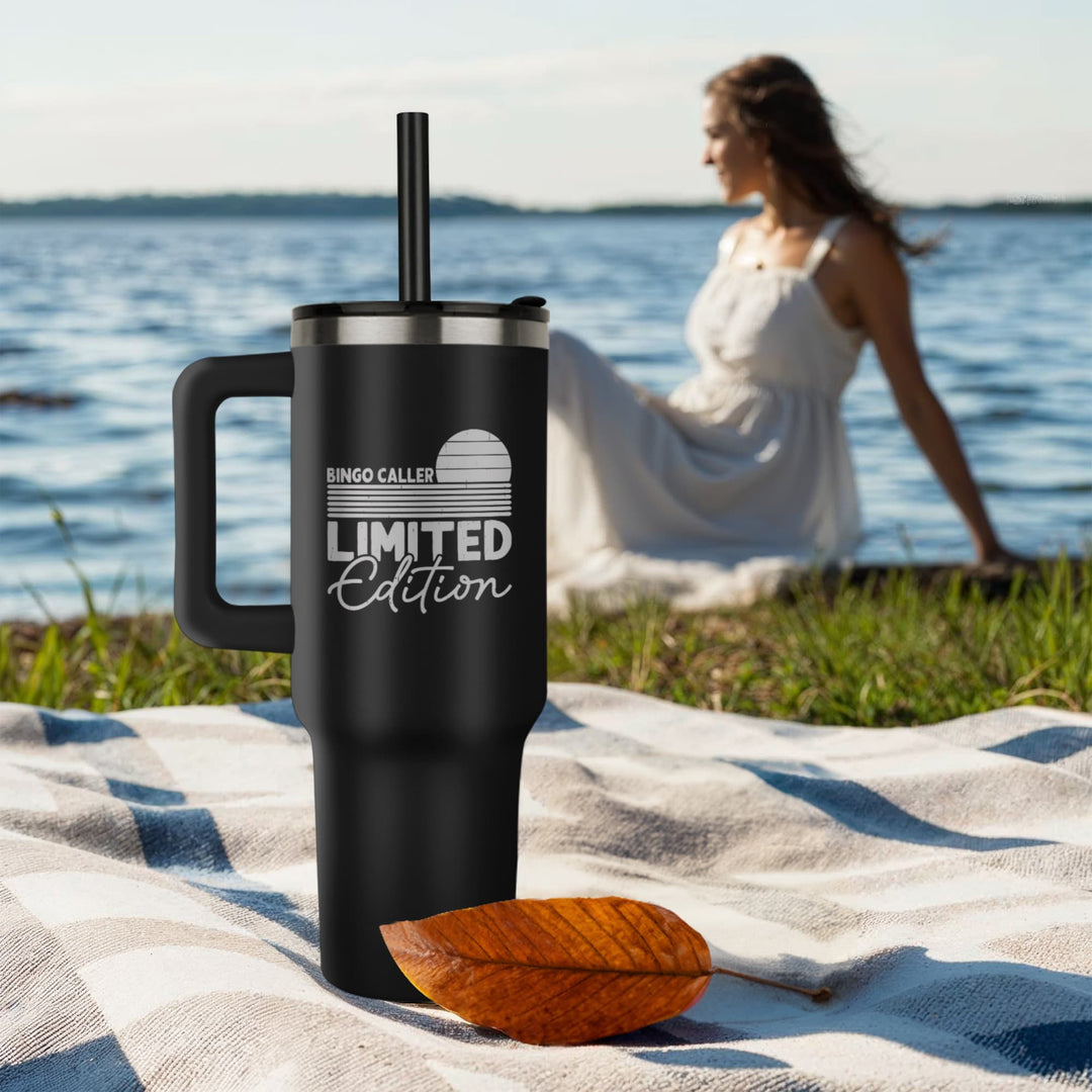 Bingo Caller Limited Edition 40oz Tumbler – Gift for Her - Gift for Him
