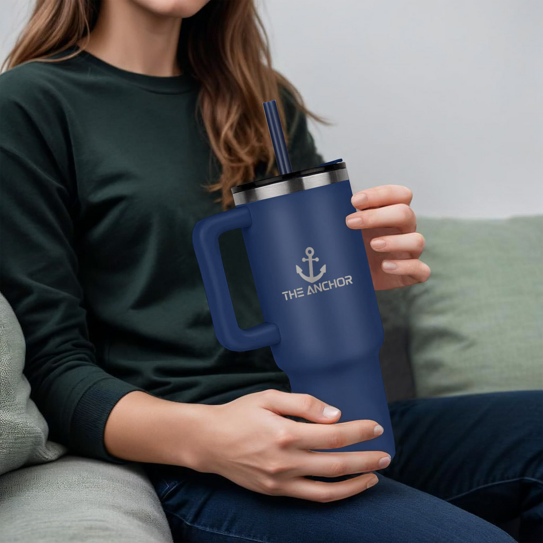 The Anchor 40oz Tumbler – Gift for Her - Gift for Him