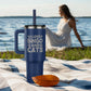 I Love Bingo And Cats - Pinnacle 40oz Tumbler - Gift for Her - Gift for Him