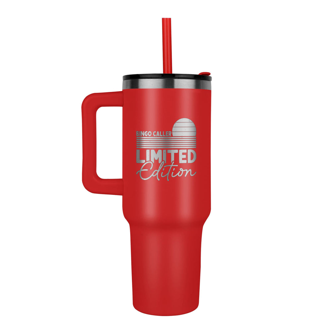 Bingo Caller Limited Edition 40oz Tumbler – Gift for Her - Gift for Him