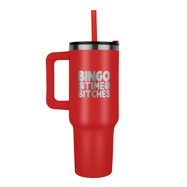 Bingo Time Bitches 40oz Tumbler – Gift for Her