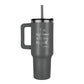 The Righteous Will Live By Faith - Pinnacle 40oz Tumbler - Gift for Her - Gift for Him