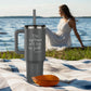 The Righteous Will Live By Faith - Pinnacle 40oz Tumbler - Gift for Her - Gift for Him