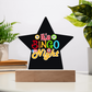 It's Bingo Night - Acrylic Star Plaque - Gift for Her - Gift for Him