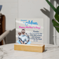Dearest Mom, Happy Mother's Day! Thanks For Bringing Me Into This World - Acrylic Square Plaque - Gift for Mom