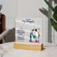 You Are My Penguin - Acrylic Square Plaque - Gift for Wife
