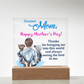 Dearest Mom, Happy Mother's Day! Thanks For Bringing Me Into This World - Acrylic Square Plaque - Gift for Mom