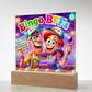 Bingo BFFS 1 - Acrylic Square Plaque - Gift for Her - Gift for Him
