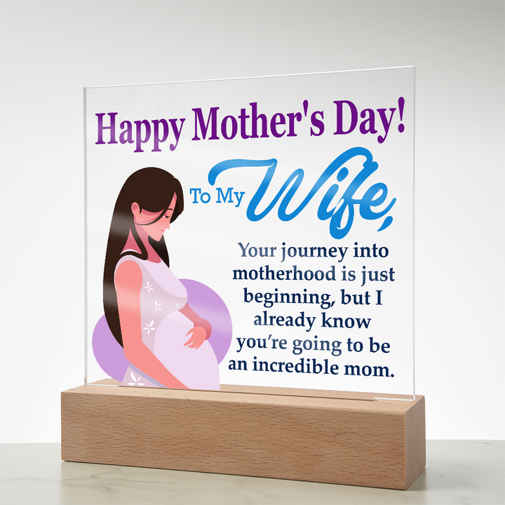 To My Wife, Happy Mother&