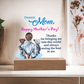 Dearest Mom, Happy Mother's Day! Thanks For Bringing Me Into This World - Acrylic Square Plaque - Gift for Mom