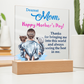 Dearest Mom, Happy Mother's Day! Thanks For Bringing Me Into This World - Acrylic Square Plaque - Gift for Mom