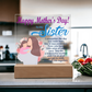 To My Sister, Happy Mother's Day! You Are A Wonderful Mother And I'm So Glad We Get To Walk Through Life Together - Acrylic Square Plaque - Gift for Mom