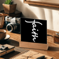 Faith (White) - Acrylic Square Plaque - Gift for Her - Gift for Him