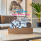Dearest Mom, Happy Mother's Day! Thanks For Bringing Me Into This World - Acrylic Square Plaque - Gift for Mom